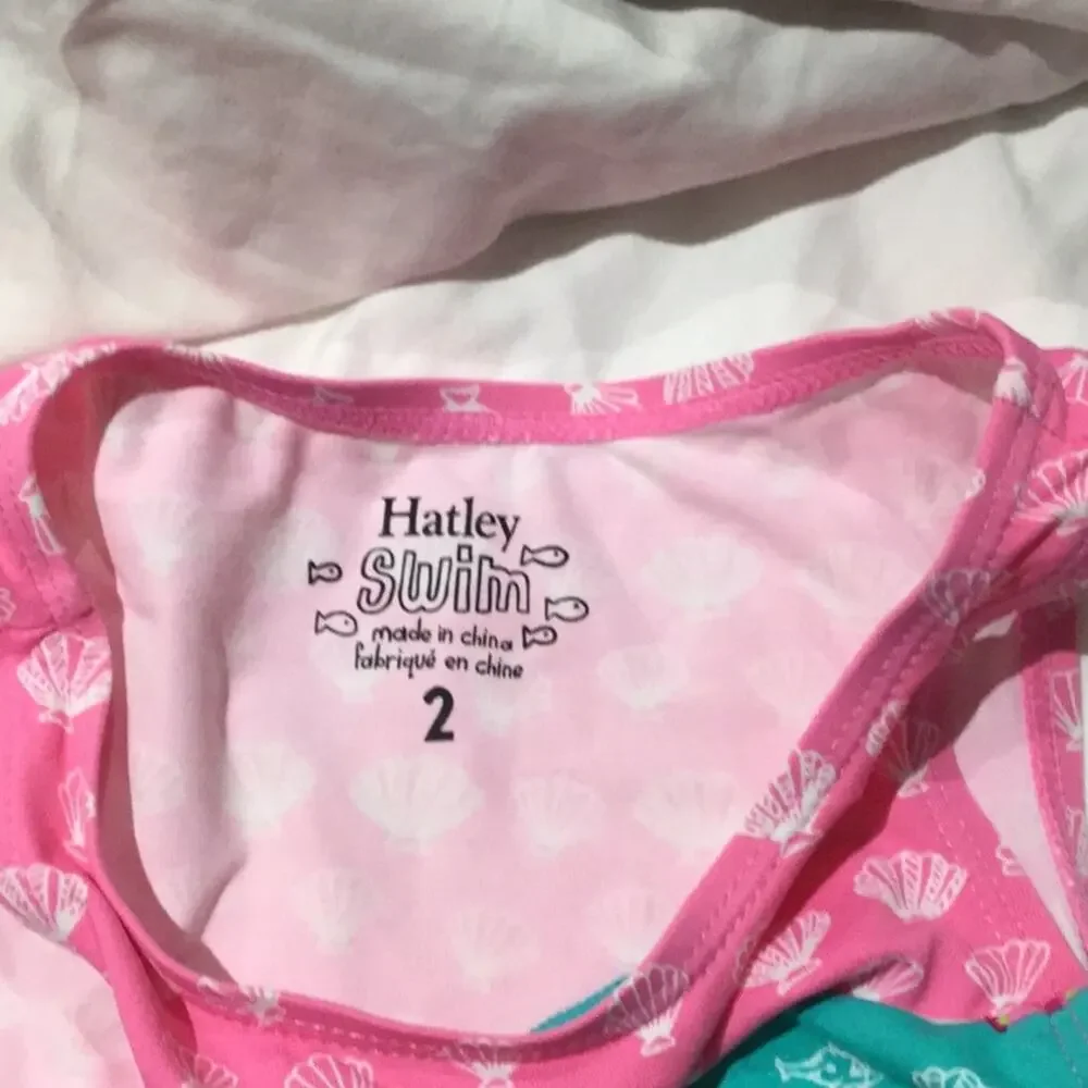 Hatley 2t coverup mermaid print dress worn once